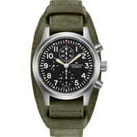 Hamilton Men's Watch - Khaki Field Automatic Black Dial Leather Strap | H71706830 ,
