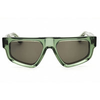 Calvin Klein Unisex Sunglasses - Oval Transparent Green Acetate Frame | CK25539S 300 ,