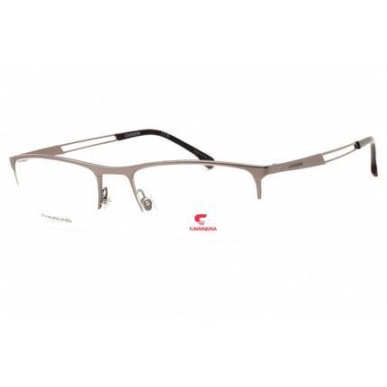 Carrera Men's Eyeglasses - Matte Ruthenium Metal Rectangular Shape Frame | 8899 R80 00 ,