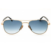 David Beckham Men's Sunglasses - Aviator Gold/Black Metal Frame | DB 1175/S 0RHL 1V ,