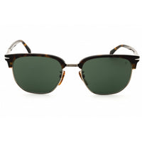 David Beckham Men's Sunglasses - Oval Havana/Ruthenium Metal Frame | DB 1176/G/S 3MA ,
