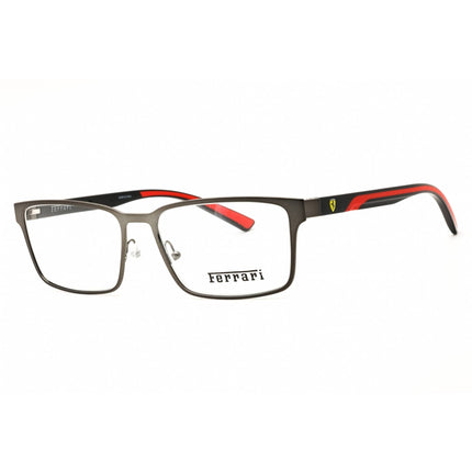 Ferrari Men's Eyeglasses - Brushed Dark Gunmetal Metal Full Rim Frame | 0FZ7002 111 ,