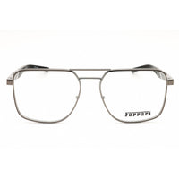 Ferrari Men's Eyeglasses - Rectangular Gunmetal Metal Full Rim Frame | 0FZ7005 104 ,