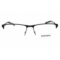 Ferrari Men's Eyeglasses - Rectangular Shape Matte Black Metal Frame | 0FZ7009 126 ,
