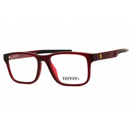 Ferrari Men's Eyeglasses - Opal Matte Red Injected Propionate Frame | 0FZ8003U 508 ,