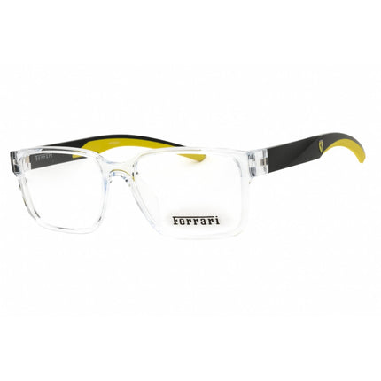 Ferrari Men's Eyeglasses - Crystal Acetate Rectangular Full Rim Frame | 0FZ8018D 529 ,