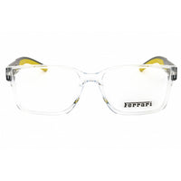 Ferrari Men's Eyeglasses - Crystal Acetate Rectangular Full Rim Frame | 0FZ8018D 529 ,