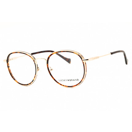 Fila Women's Eyeglasses - Tortoise/Gold Metal Round Shape Full Rim Frame | D118 0TOR ,