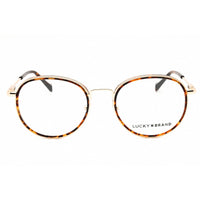 Fila Women's Eyeglasses - Tortoise/Gold Metal Round Shape Full Rim Frame | D118 0TOR ,