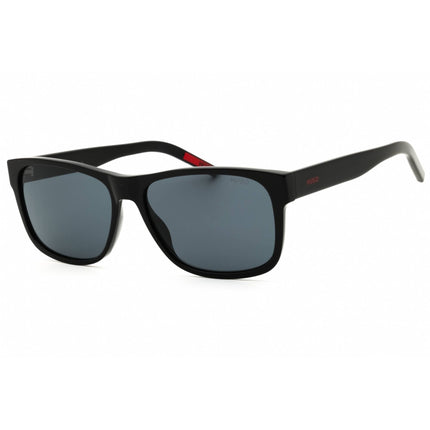 Hugo Men's Sunglasses - Rectangular Black Acetate Full Rim Frame | HG 1260/S 807 ,