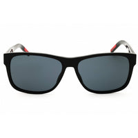 Hugo Men's Sunglasses - Rectangular Black Acetate Full Rim Frame | HG 1260/S 807 ,
