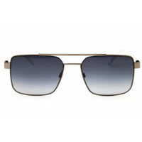 Hugo Men's Sunglasses - Rectangular Matte Ruthenium Full Rim Frame | HG 1313/S R81 ,
