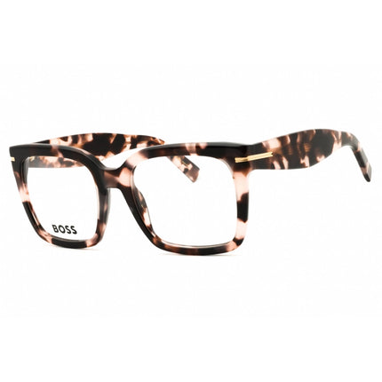 Hugo Boss Women's Eyeglasses - Pink Havana Plastic Full Rim Frame | 1733 0HT8 00 ,