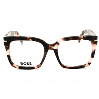 Hugo Boss Women's Eyeglasses - Pink Havana Plastic Full Rim Frame | 1733 0HT8 00 ,