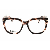 Hugo Boss Women's Eyeglasses - Pink Havana Plastic Full Rim Frame | 1734 0HT8 00 ,