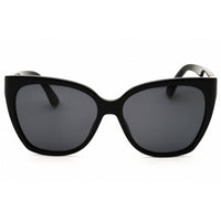 Moschino Women's Sunglasses - Cat Eye Black Plastic Full Rim Frame | MOS066/S 807 ,