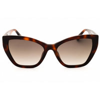Moschino Women's Sunglasses - Cat Eye Havana Acetate Full Rim Frame | MOS155/S 05L ,