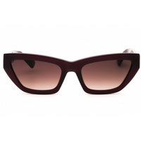 Moschino Women's Sunglasses - Cat Eye Plum Plastic Full Rim Frame | MOS182/S 00T7 HA ,