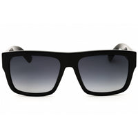 Moschino Men's Sunglasses - Rectangular Shape Black Plastic Frame | MOS187/S 0807 9O ,