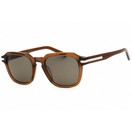 Salvatore Ferragamo Men's Sunglasses - Round Shape Brown Acetate Frame | SF1089SN 278 ,