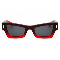 Salvatore Ferragamo Women's Sunglasses - Cat Eye Shape Dark Red Frame | SF2006S 615 ,