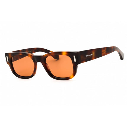 Salvatore Ferragamo Men's Sunglasses - Rectangular Shape Tortoise Frame | SF2064SE 240 ,