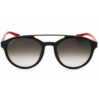 Salvatore Ferragamo Men's Sunglasses - Round Shape Dark Grey/Red Frame | SF937S 023 ,