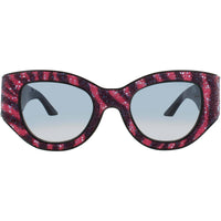 Anna-Karin Karlsson Women's Sunglasses - Cerise Zebra Frame | Lucky Goes to Vegas ,