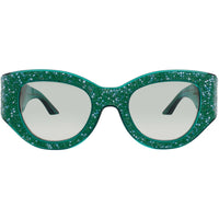 Anna-Karin Karlsson Women's Sunglasses - Emerald Green Frame | Lucky Goes to Vegasl ,