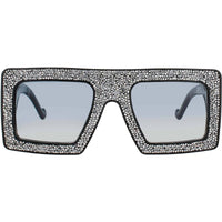 Anna-Karin Karlsson Women's Sunglasses - Crystal Full Rim Frame | Mother Beep Ice ,