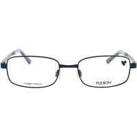 Flexon Men's Eyeglasses - Navy Blue Rectangular Shape Full Rim Frame | J4009 412 ,