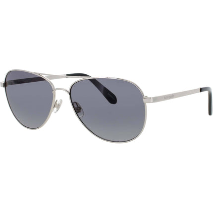 Kate Spade Women's Sunglasses - Palladium Aviator Metal Full Rim Frame | VARESE/O/S 10 ,