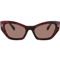 Marc Jacobs Women's Sunglasses - Burgundy Marble Cat Eye Acetate Frame | MJ-1117/S I34 ,