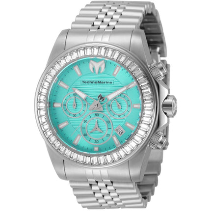 Technomarine Men's Watch - Manta Light Blue Dial Silver Tone Bracelet | TM-225015 ,