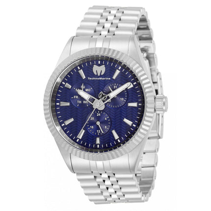 Technomarine Men's Watch - Sea Dream Quartz Blue Dial Silver Tone Bracelet | TM-719001 ,