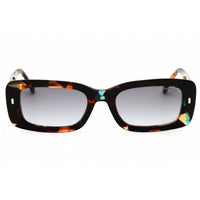 Carrera Women's Sunglasses - Rectangular Blue/Havana Acetate Frame | 3014/S 0JBW 9O ,
