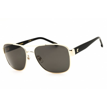 Carrera Men's Sunglasses - Rectangular Gold/Black Full Rim Frame | 3042/S 0RHL M9 ,