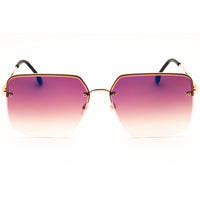 Carrera Women's Sunglasses - Rectangular Shape Gold/Black Metal Frame | 3044/S 0RHL A8 ,