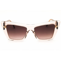 Carrera Women's Sunglasses - Cat Eye Nude Acetate Full Rim Frame | 3046/S 0FWM HA ,