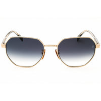 David Beckham Men's Sunglasses - Oval Gold Metal Full Rim Frame | DB 1162/F/S RHL ,