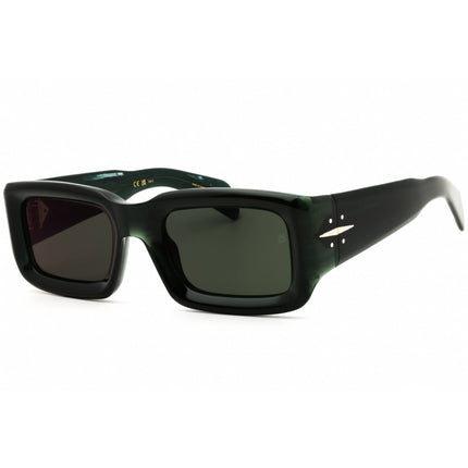 David Beckham Men's Sunglasses - Rectangular Green Full Rim Frame | DB 7131/S GC1 ,