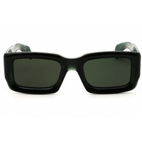 David Beckham Men's Sunglasses - Rectangular Green Full Rim Frame | DB 7131/S GC1 ,
