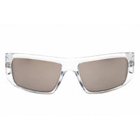 DKNY Women's Sunglasses - Rectangular Shape Crystal Clear Full Rim Frame | DK555S 000 ,