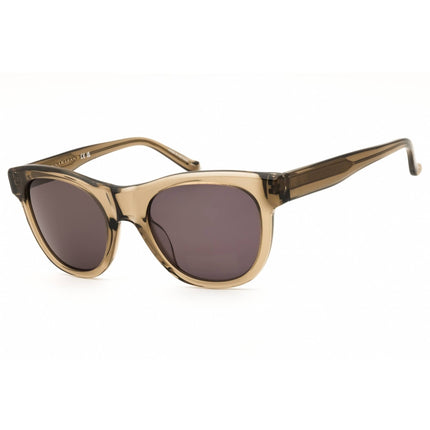 DKNY Women's Sunglasses - Round Champagne Crystal Acetate Full Rim Frame | DO516S 207 ,