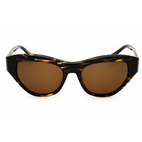 DKNY Women's Sunglasses - Cat Eye Shape Crystal Brown Horn Full Rim Frame | DO517S 233 ,