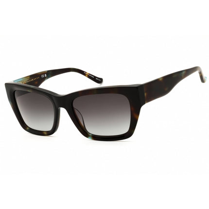 DKNY Women's Sunglasses - Cat Eye Blue Tortoise Acetate Full Rim Frame | DO519S 355 ,