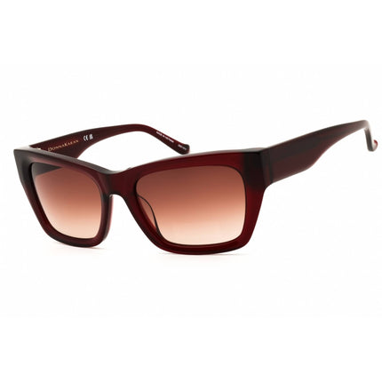 DKNY Women's Sunglasses - Cat Eye Crystal Bordeaux Acetate Full Rim Frame | DO519S 605 ,