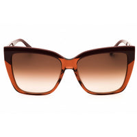 Salvatore Ferragamo Women's Sunglasses - Burgundy/Brown Acetate Frame | SF1102S 619 ,