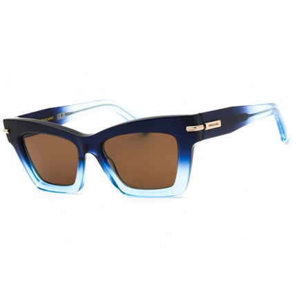 Salvatore Ferragamo Women's Sunglasses - Cat Eye Dark Blue Acetate Frame | SF2031S 415 ,
