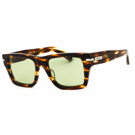 Salvatore Ferragamo Men's Sunglasses - Striped Brown Full Rim Frame | SF2033S 216 ,